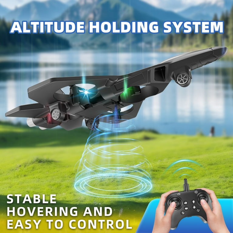 LED RC Fighter Jet Plane – Rechargeable & Remote Control