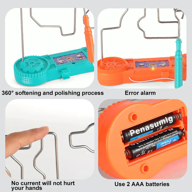 Buzz Wire Game for Kids Electric Shock Maze Touch Game