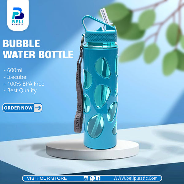 Bubble Cover Water Bottle 600ml