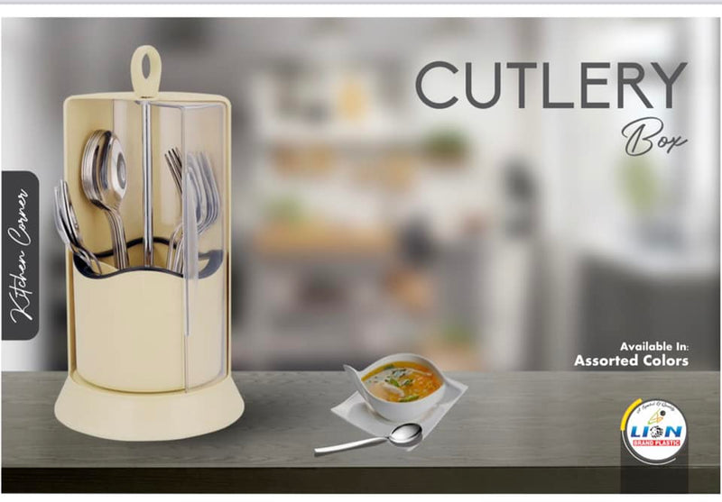 Revolving Cutlry Stand With Cover