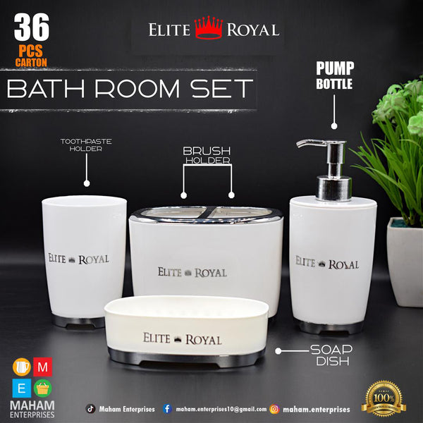 Elegant 4 in 1 Bath Set With Box