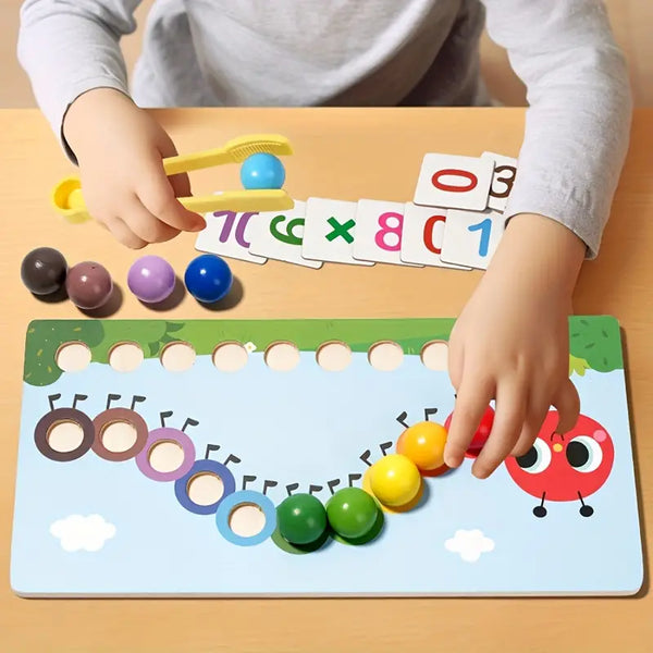 Caterpillar Science Math Early Educational Puzzle