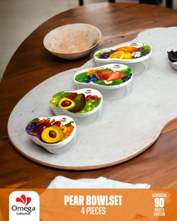 Pear 4 in 1 Bowls set