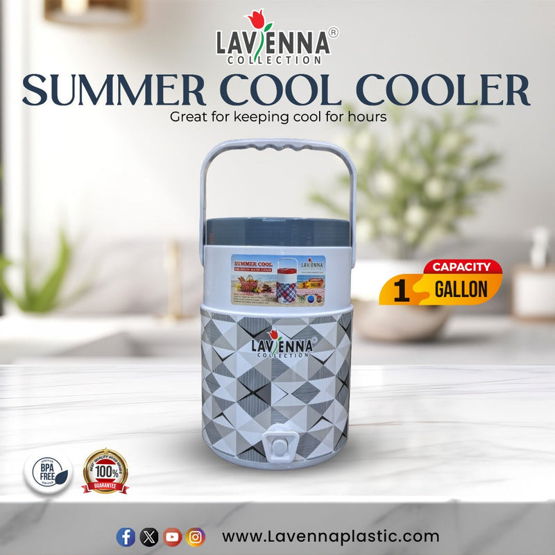 Lavenna Printed Cooler 4.5 Ltr