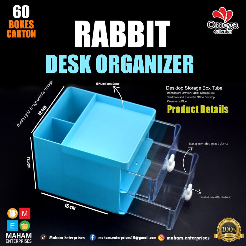 Rabbit Desk Organizer