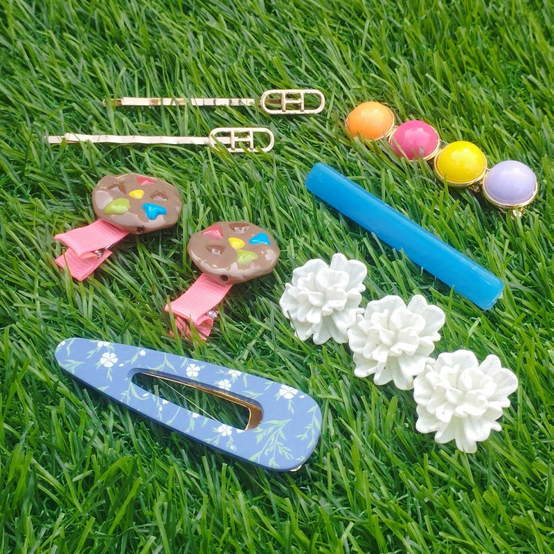 Funky Kids Hair Pins Pack (Multiple Designs)