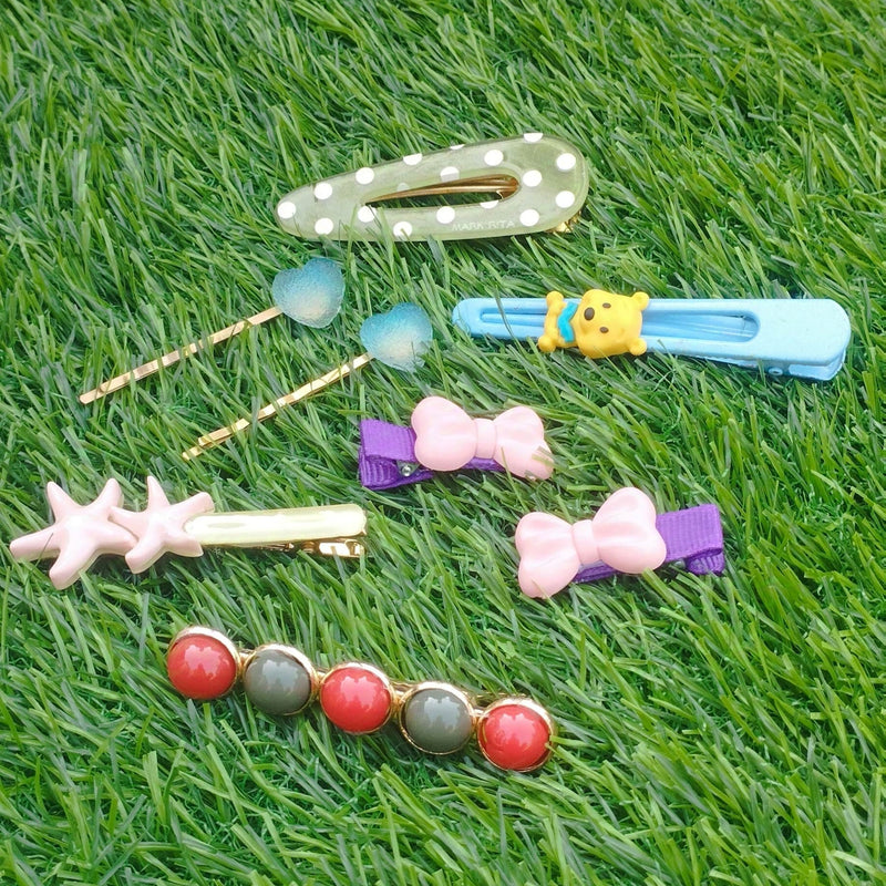 Funky Kids Hair Pins Pack (Multiple Designs)