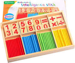 Mathematical Intelligence Sticks Counting Number Blocks and Sticks