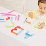 Wooden Hundred Change Collage Educational Board Game for Kids