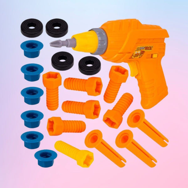Kids Tool Set with Electric Drill – Creative Pretend Play Construction Toy