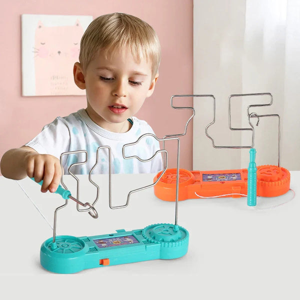 Buzz Wire Game for Kids Electric Shock Maze Touch Game