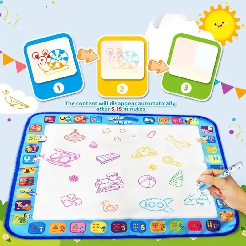 Educational Water Drawing Mat for Kids – Phonics Alphabet & Early Learning Fun