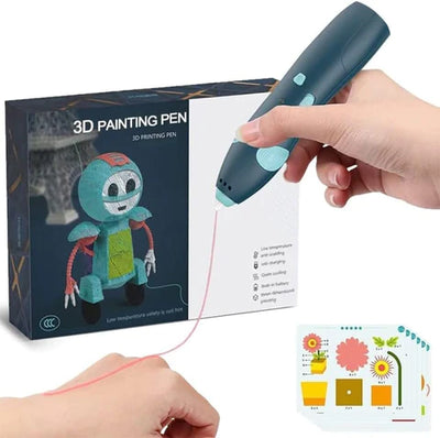 USB Rechargeable 3D Drawing Pen for Kids – Creative Art & Learning Tool