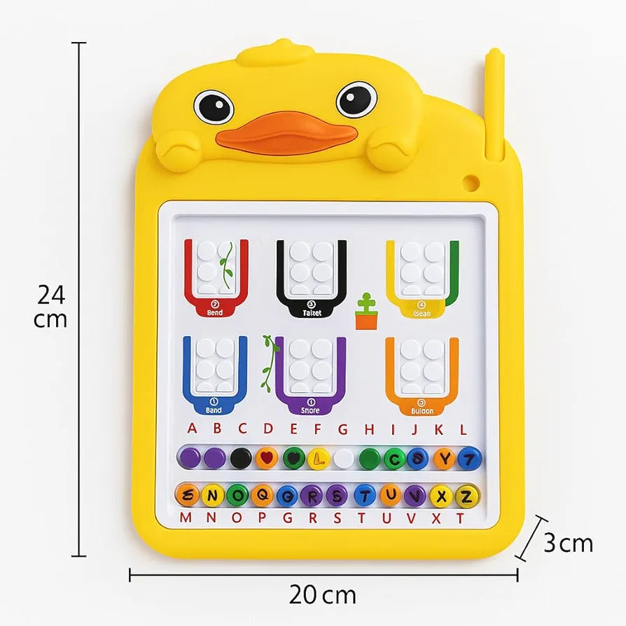 Cute Duck Magnetic Maze Puzzle Toy