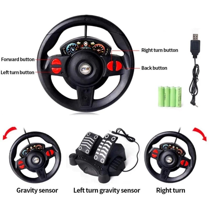Driving Simulator RC Car For Kids