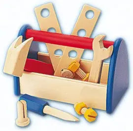 Wooden Educational Toolbox for Kids