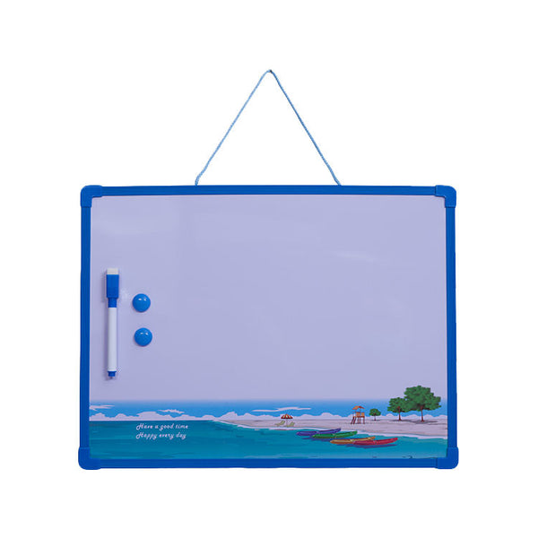 Double Sided Magnetic Small Whiteboard Cute Cartoon Pattern Kids Children Writing Board