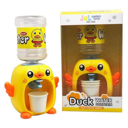 Mini Duck Water Dispenser for Kids With 3 Paper Glasses