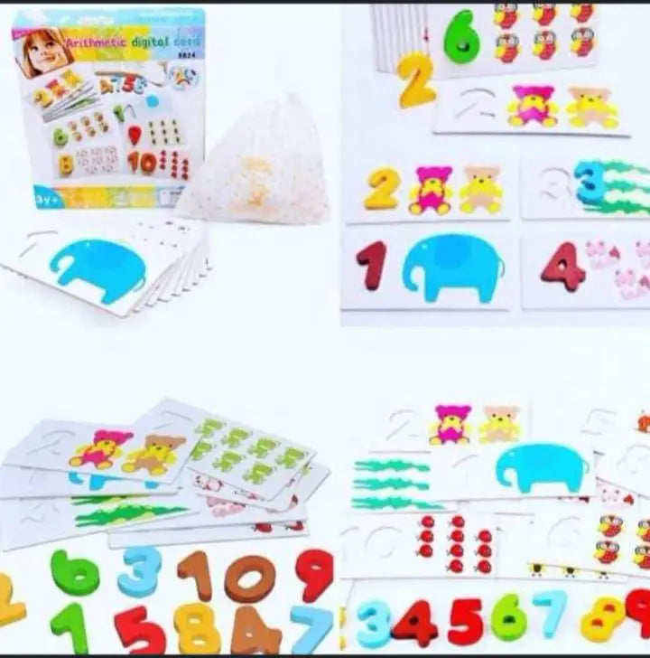 Arthmetic Digital Counting Card