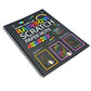 Rainbow Scratch Paper Note Pad Magic Doodle Notebook