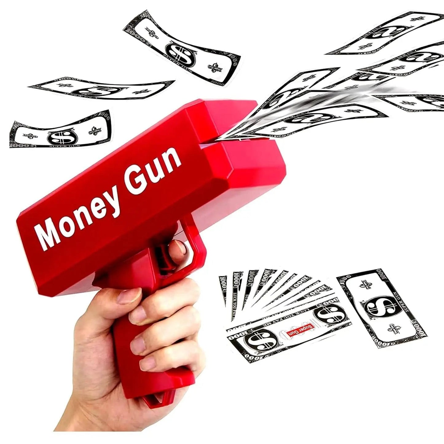 Money Gun Paper Spary Machine Toy