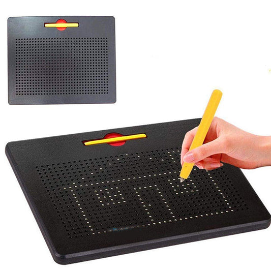 Mini Magpad Magnetic Beads Pad Drawing Board Tablet For Kids - Digital Pen Tablet Eraseable Reuseable Writing Pad