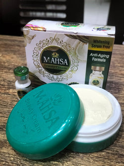 Mahsa Whitening Beauty Cream with Serum Combo Pack