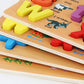 Wooden 3D ABC Alphabet Puzzle with Words & Pictures – Learning Toy for Kids