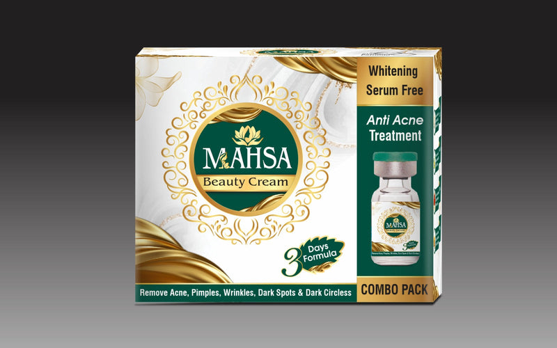 Mahsa Whitening Beauty Cream with Serum Combo Pack